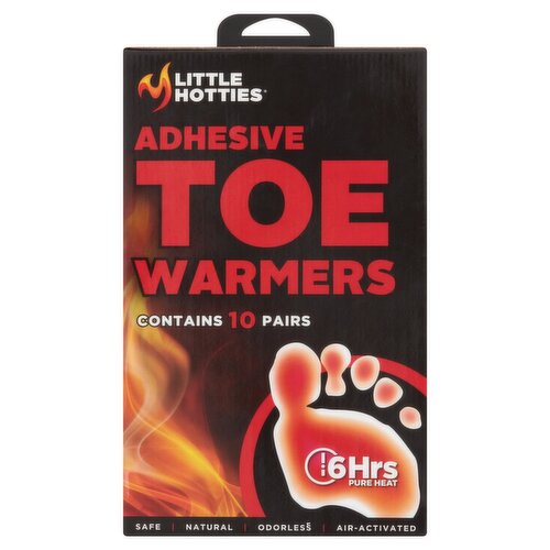 Little Hotties Adhesive Toe Warmers, 10 count