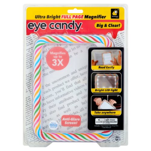 BulbHead Eye Candy Ultra Bright Full Page Magnifier