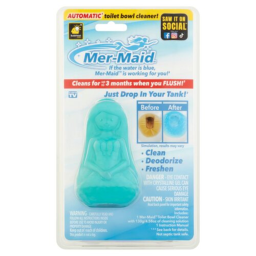 BulbHead Mer-Maid Automatic Toilet Bowl Cleaner