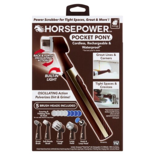 Horsepower Pocket Pony Power Scrubber