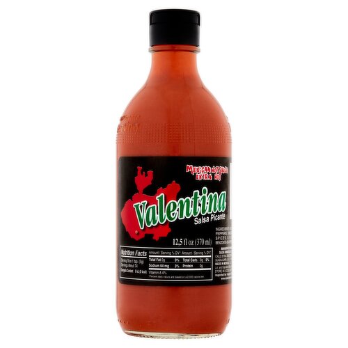 Valentina Extra Hot Mexican Hot Sauce, 12.5 fl oz