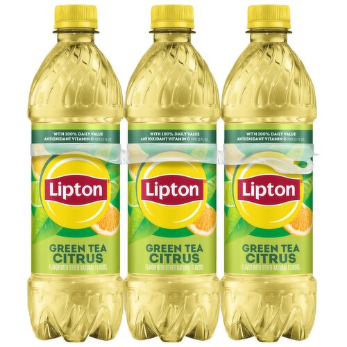 Lipton Green Tea Citrus 16.9 Fl Oz, 6 Count