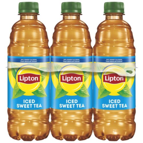 Lipton Iced Tea Sweet Tea 16.9 Fl Oz, 6 Count