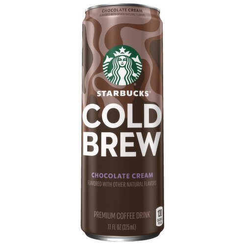 Starbucks Cold Brew Premium Coffee Drink Chocolate Cream 11 Fl Oz