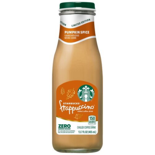 Starbucks Frappuccino Chilled Coffee Drink Pumpkin Spice, 13.7 Fl Oz