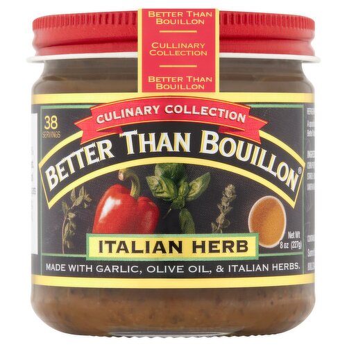 Better Than Bouillon Culinary Collection Italian Herb, 8 oz