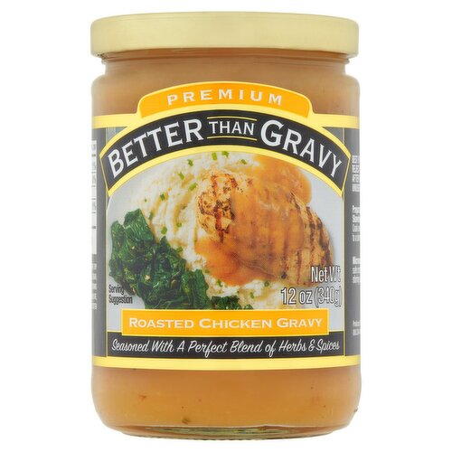 Better Than Gravy Premium Roasted Chicken Gravy, 12 oz