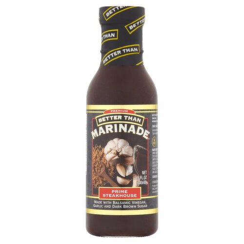 Better Than Marinade Premium Prime Steakhouse Marinade, 11.5 fl oz