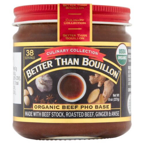 Better Than Bouillon Organic Beef Pho Base, 8 oz