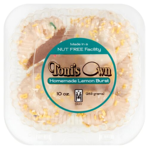 Toni's Own Homemade Lemon Burst Cookies, 10 oz