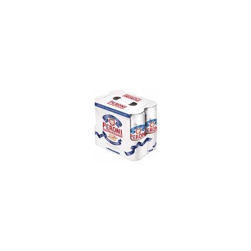 Peroni Nastro Azzurro Lager - 6 Pack Cans, 67.2 fl oz