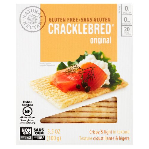 Natural Nectar Gluten Free Original Cracklebred, 3.5 oz