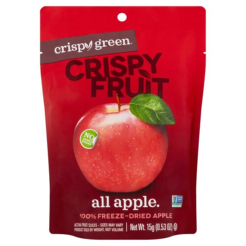 Crispy Green Crispy Fruit 100% Freeze-Dried Apple, 0.53 oz