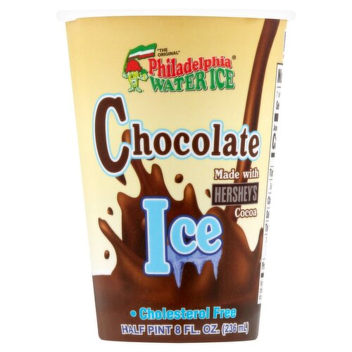 Philadelphia Chocolate Water Ice, 8 fl oz