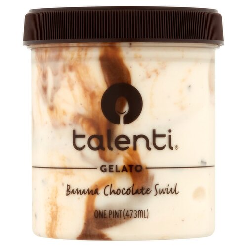 Talenti Banana Chocolate Swirl Gelato, one pint
