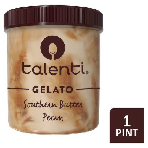 Talenti Southern Butter Pecan Gelato, one pint