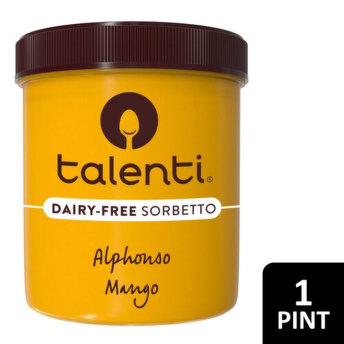 Talenti Alphonso Mango Dairy-Free Sorbetto, 1 pint