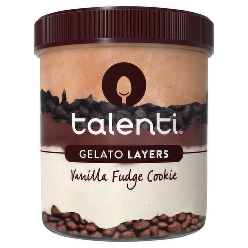 Talenti Gelato Layers Vanilla Fudge Cookie, 10.7 oz