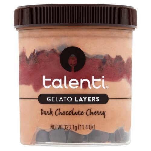Talenti Dark Chocolate Cherry Gelato Layers, 11.4 oz