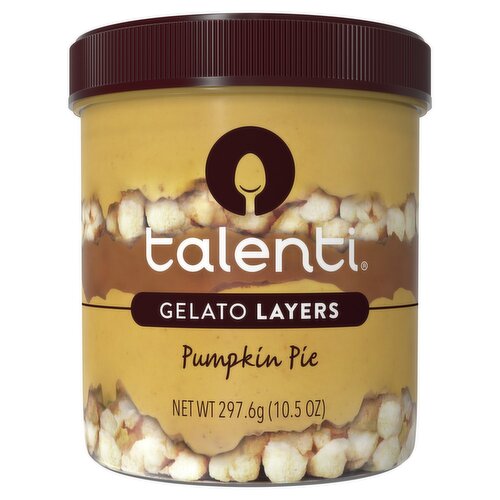 Talenti Pumpkin Pie Gelato Layers, 10.5 oz