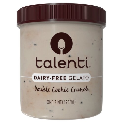 Talenti Double Cookie Crunch Dairy-Free Gelato, 1 pint