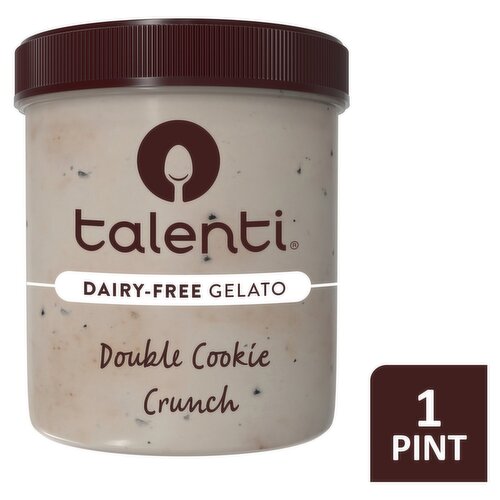 Talenti Double Cookie Crunch Dairy-Free Gelato, 1 pint
