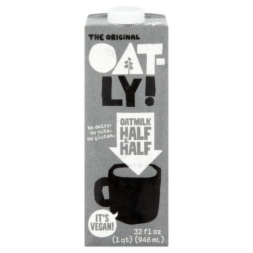 Oatly The Original Oatmilk Half & Half, 32 fl oz