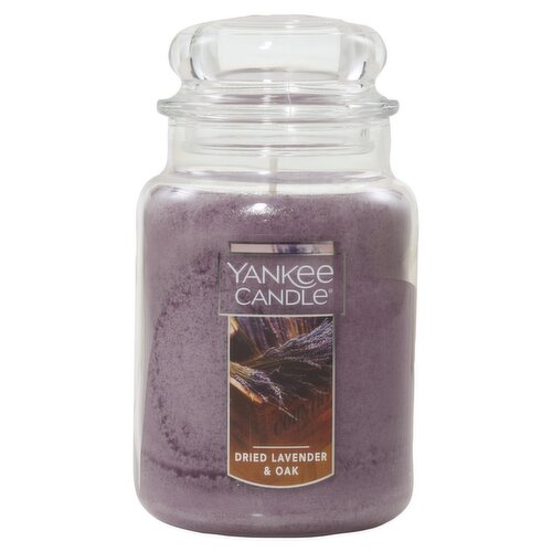 Yankee Candle Dried Lavender & Oak Candle, 22 oz