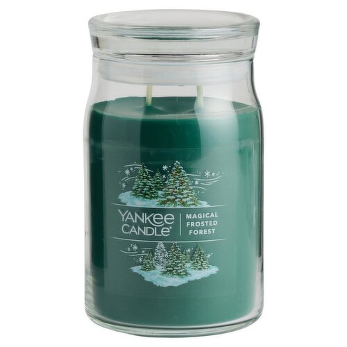 Yankee Candle Magical Frosted Forest Candle, 20 oz