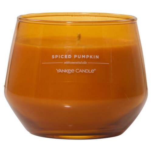 Yankee Candle Spiced Pumpkin Candle, 10 oz