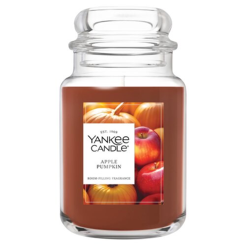 Yankee Candle Apple Pumpkin Candle, 22 oz