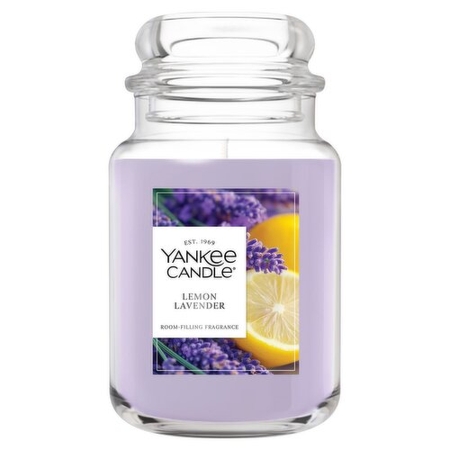 Yankee Candle Lemon Lavender Candle, 22 oz