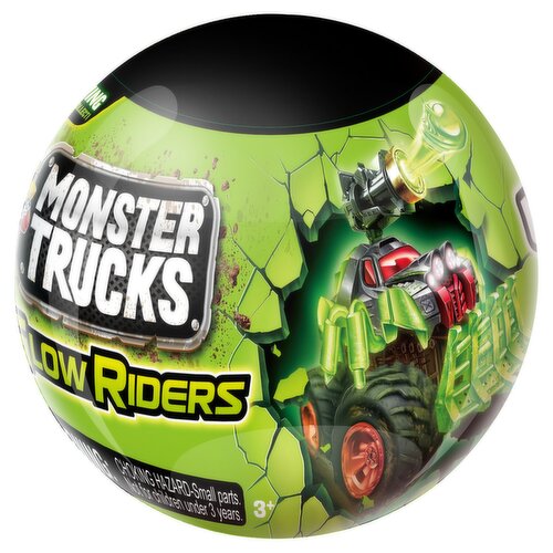 Zuru 5Surprice Glow Riders Monster Trucks Toys, 3+