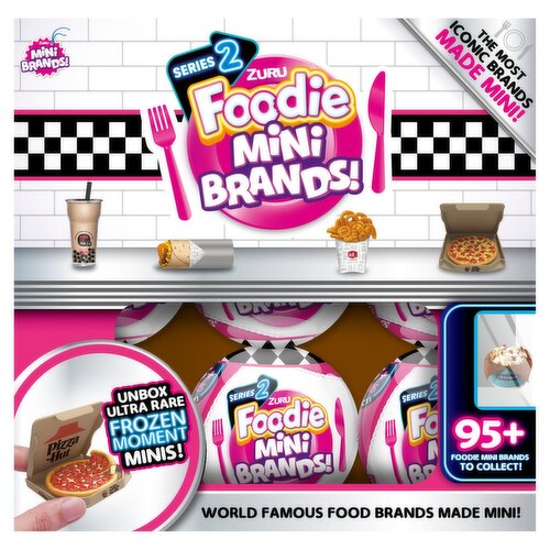 Zuru Foodie Mini Brands! Series 2 Toys, 3+