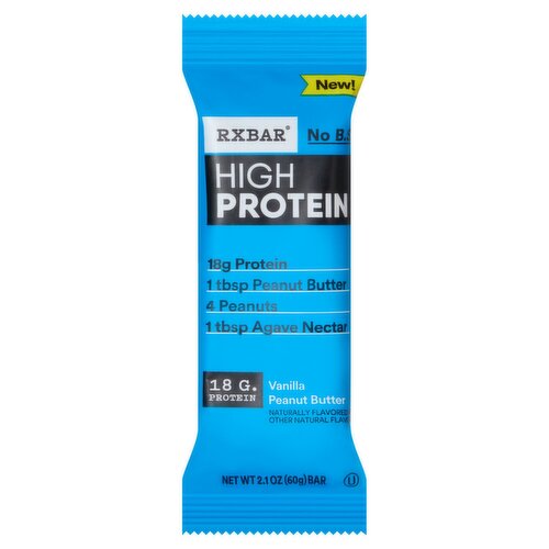RXBAR Vanilla Peanut Butter High Protein Bar, 2.1 oz