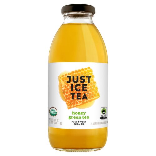 Just Ice Tea Honey Green Tea, 16 fl oz