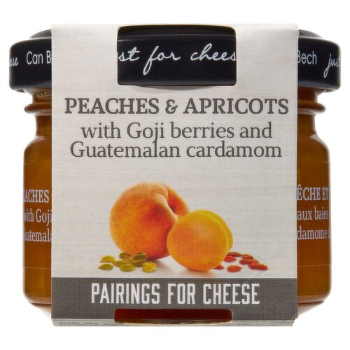 Can Bech Peach and Apricot Spread with Goji Berries and Cardamom, 2.36 oz