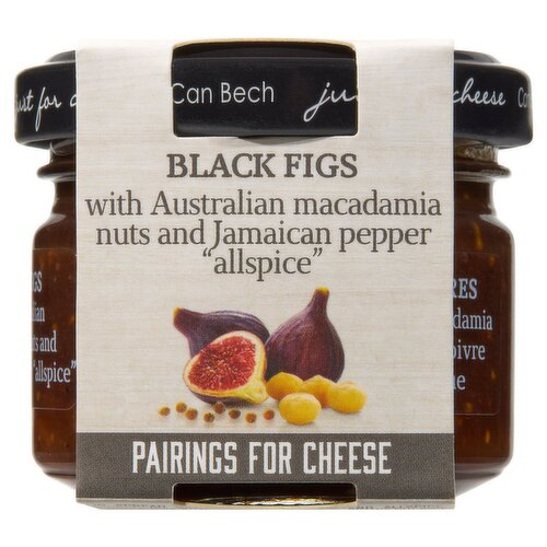 Can Bech Fig Spread with Macadamia Nuts and Allspice, 2.47 oz