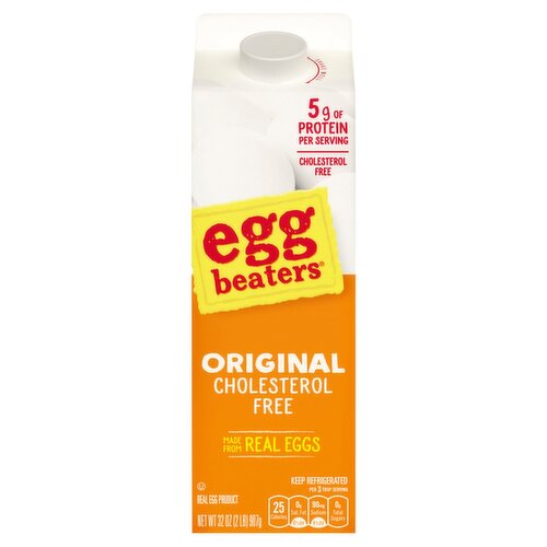 Egg Beaters Original Cholesterol Free Real Egg Product, 32 oz