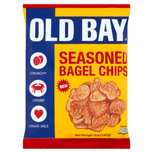 Old Bay Seasoned Bagel Chips, 5 oz