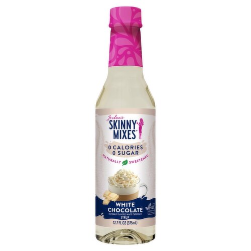Jordan's Skinny Mixes White Chocolate Syrup, 12.7 fl oz