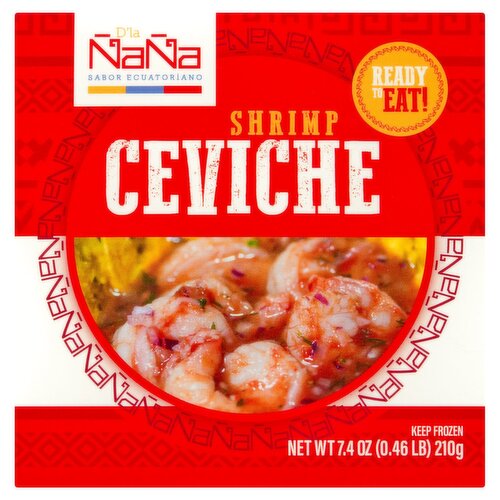 D'la NaNa Shrimp Ceviche, 7.4 oz
