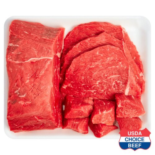 USDA Choice Beef, Rump Roast, Round Stew & Swiss Steak