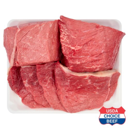 USDA Choice Beef Bottom Round Raost/Rump Roast/Swiss Steak Combo, Boneless, Average Weight 6 lb Pack