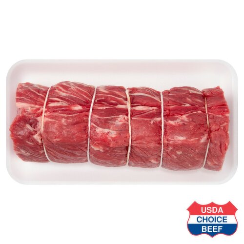 USDA Choice Beef Loin Strip Roast, Boneless, Custom Cut