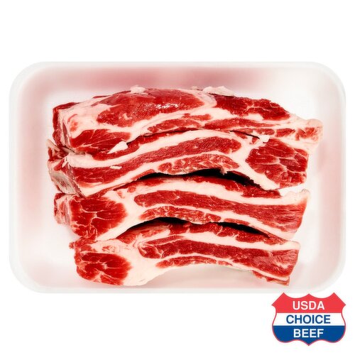 USDA Choice Beef Rib Back Bones, Average Weight 1 lb Pack