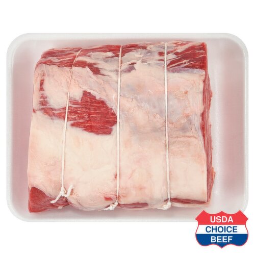 USDA Choice Beef Rib Eye Roast, Boneless, Custom Cut, 2 Rib Minimum
