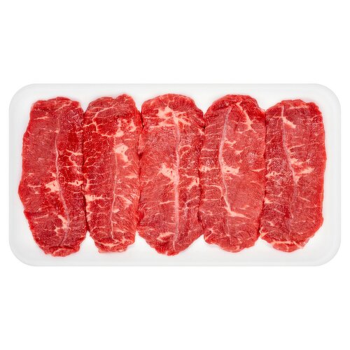 USDA Choice Beef, Chuck Boneless, Top Blade Steak, Thin Sliced