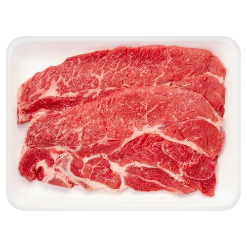 USDA Choice Beef, Semi-Boneless, Chuck Steak, Family Pack