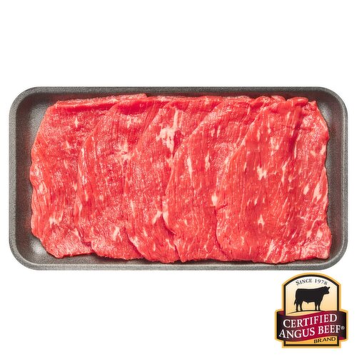 Certified Angus Beef Round Sandwich Steaks, Boneless, Average Weight 1 lb Pack